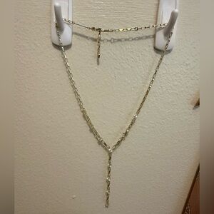 Kendra Scott Lexi Gold Y Necklace